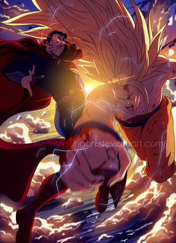 Superman~vs~Goku