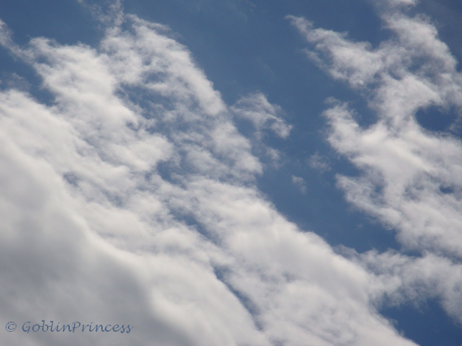 Nubes algodonosas