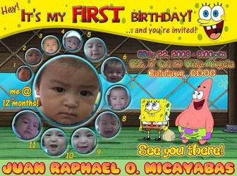 Juan Raphael's First Birthday