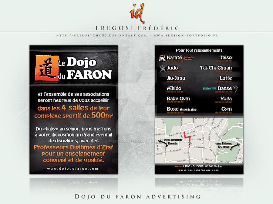 Dojo du Faron Advertising