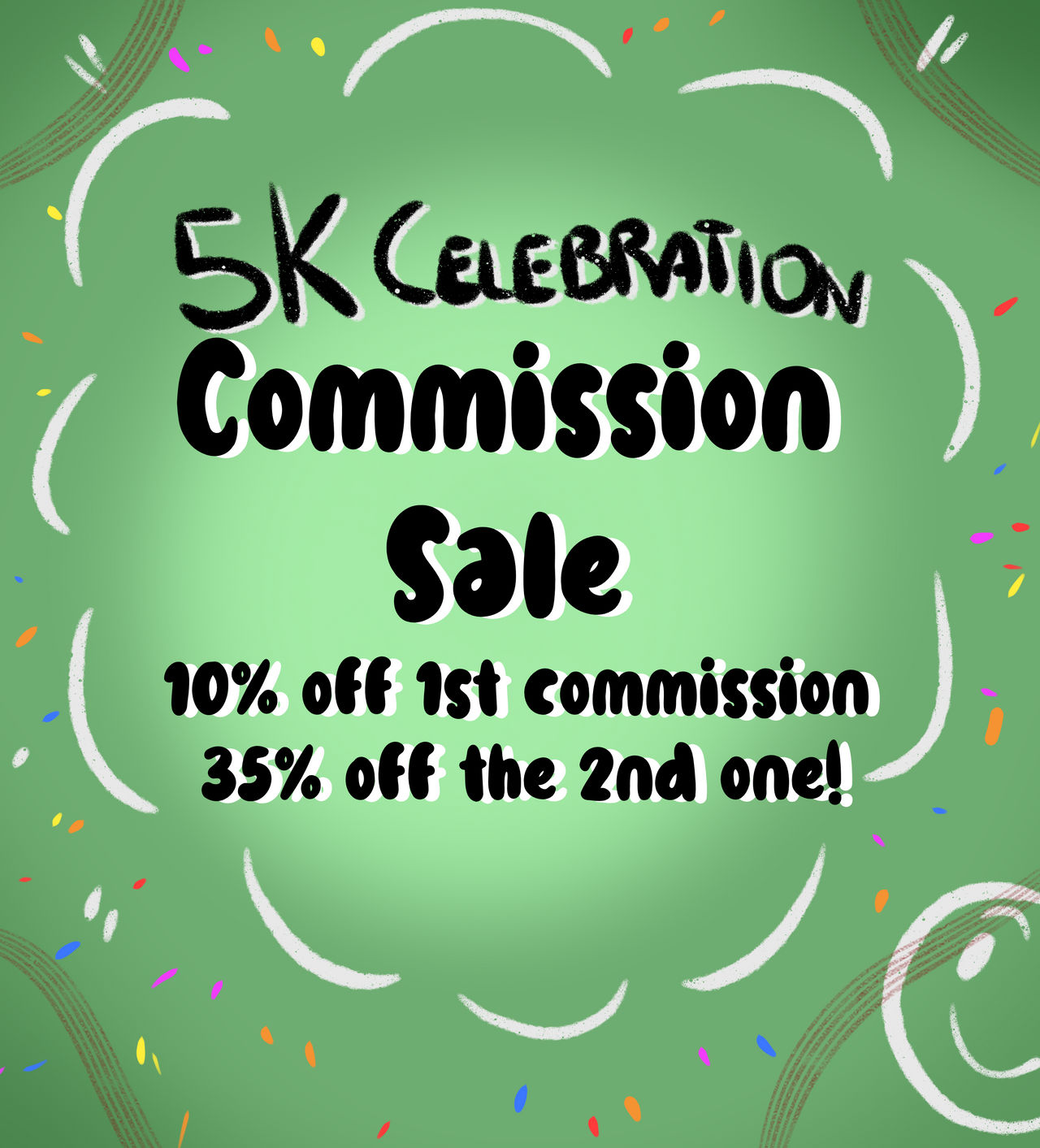 Deviantart Promotion Commission sale! by Denyakuarts on DeviantArt