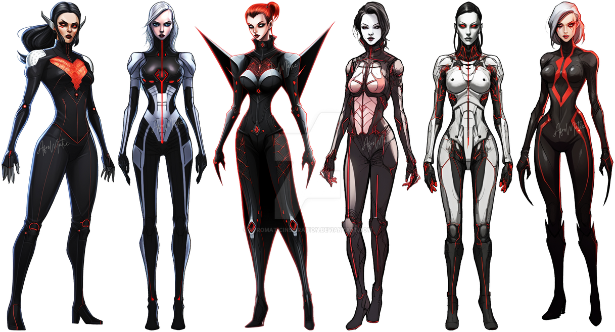 Vampire AI Curated Character Designs by AfromaticInspiration on DeviantArt