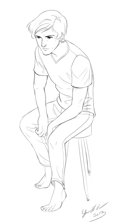 Sketch-blog: Young lad