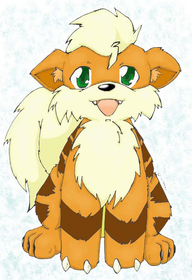 Growlithe, cutest pokemon ever