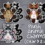 Plush Animal Charms