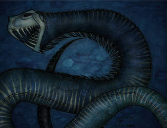 Skull Eel V3 by Juandfr