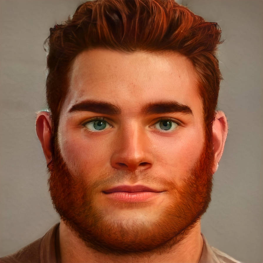 Magnus Burnsides (artbreeder) by Art-by-ifer on DeviantArt