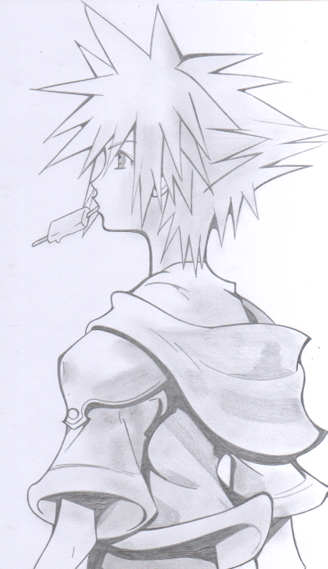 Classic Sora with an ice cream