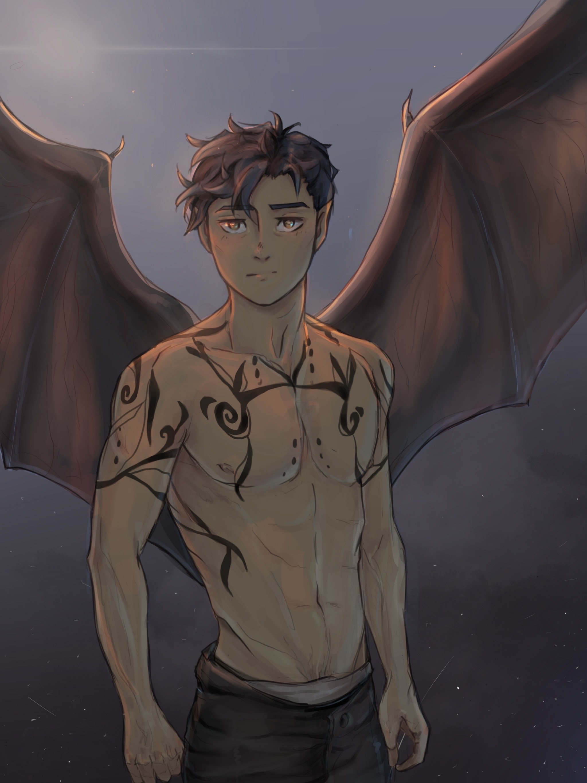 Akatar Azriel Azriel from ACOTAR by Neeksi on DeviantArt