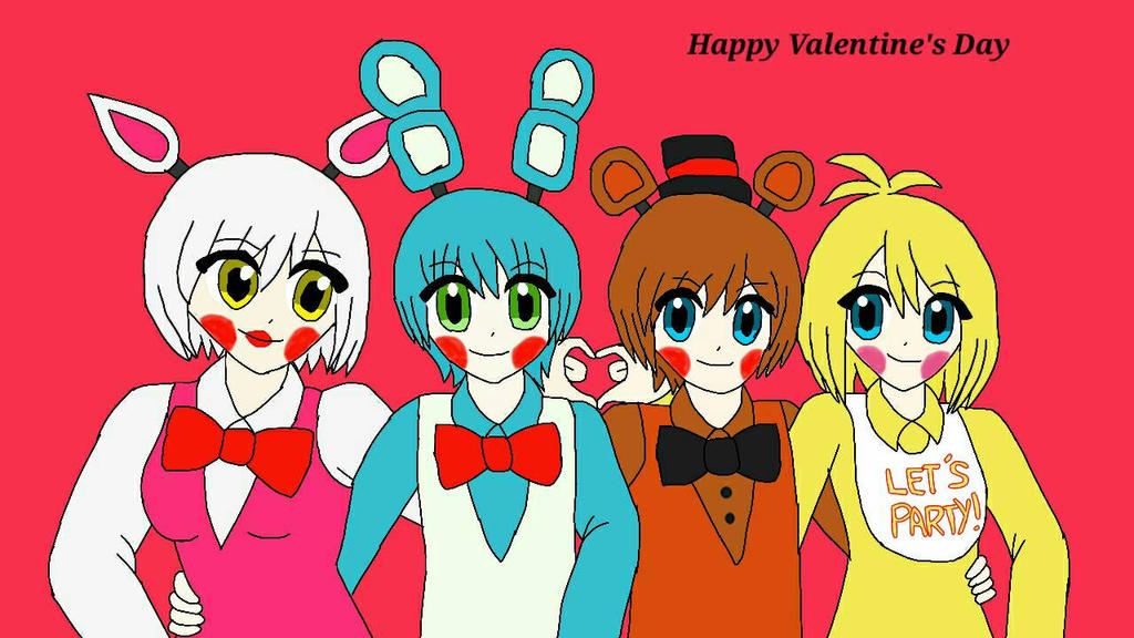 FNAF - Happy Valentine's Day (so late) by academian on DeviantArt