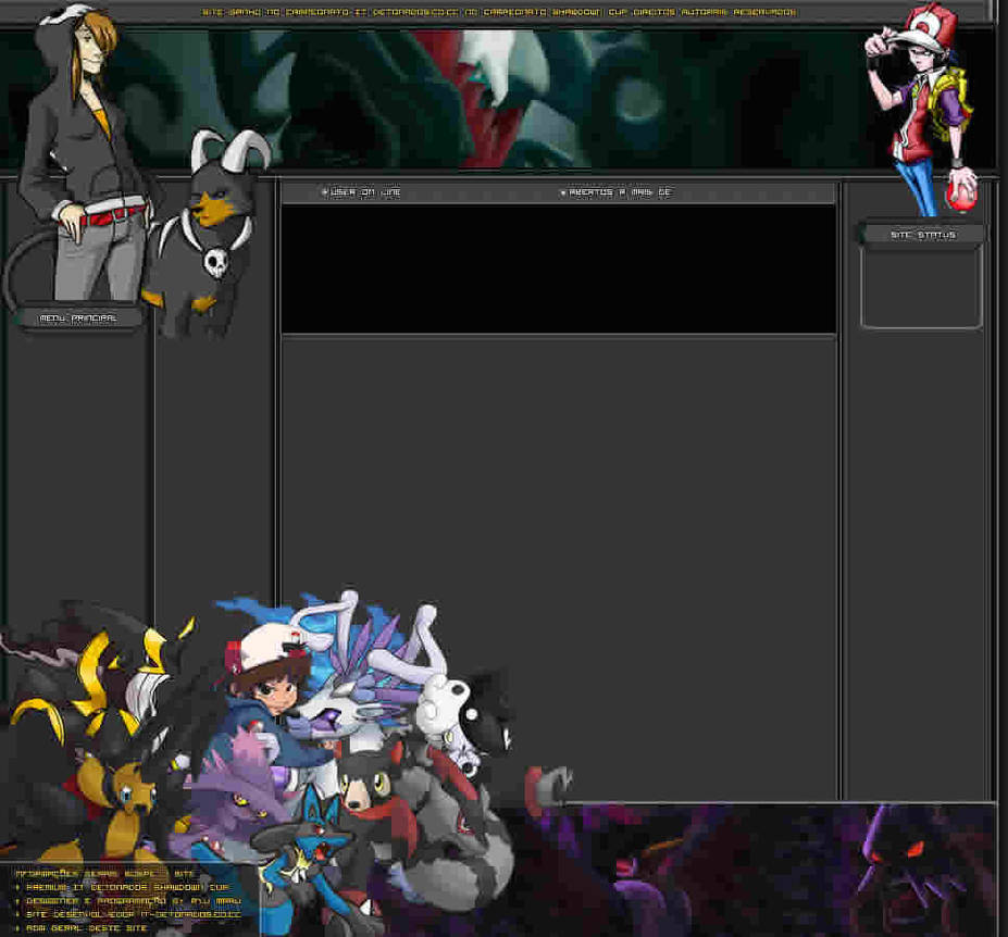 Pokemon Layout by itdetonados on DeviantArt