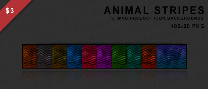 IMVU Animal Stripes Product Icon Background Pack