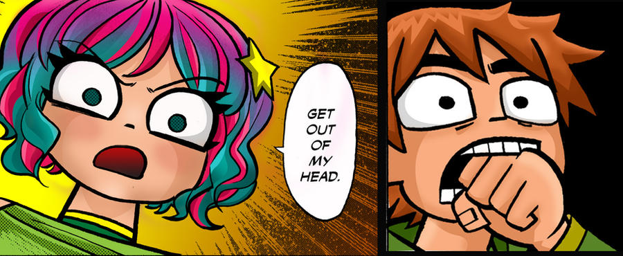 Ramona and Scott Pilgrim