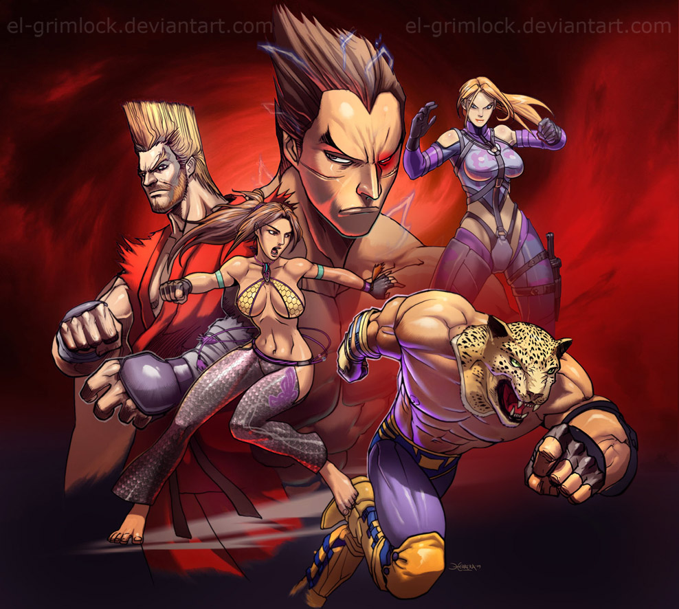 Tekken 4 Panels by SL7182 on DeviantArt