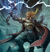 Thor, God of Thunder.