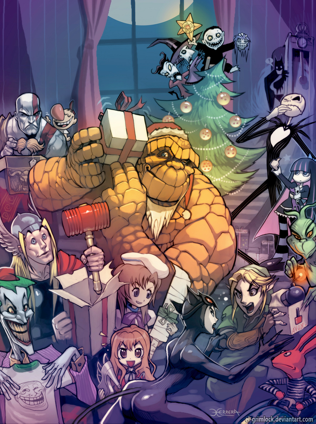 The Thing on Christmas