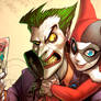 Joker and Harley : Wallpaper.