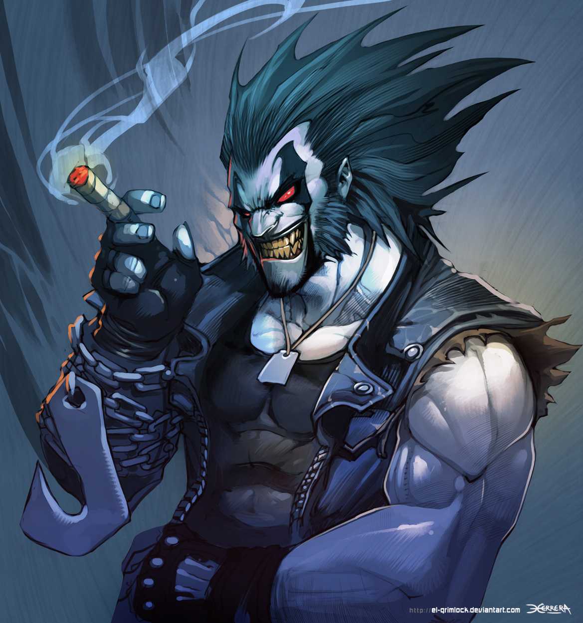 LOBO - Time lapse VIDEO by elgrimlock on DeviantArt