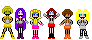 Stellar Senshi Sprites