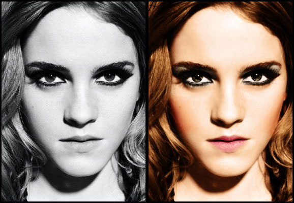 Emma Watson Colorization by xdetective-conanx on DeviantArt