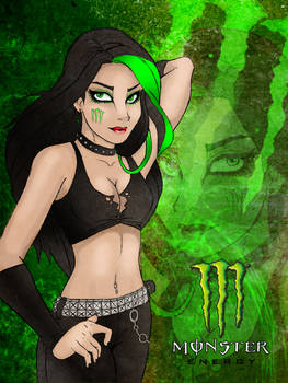 monster energy girl