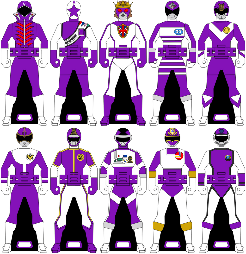 Violet/Purple Ranger/Gokai Keys: Part 1 by Iyuuga on DeviantArt