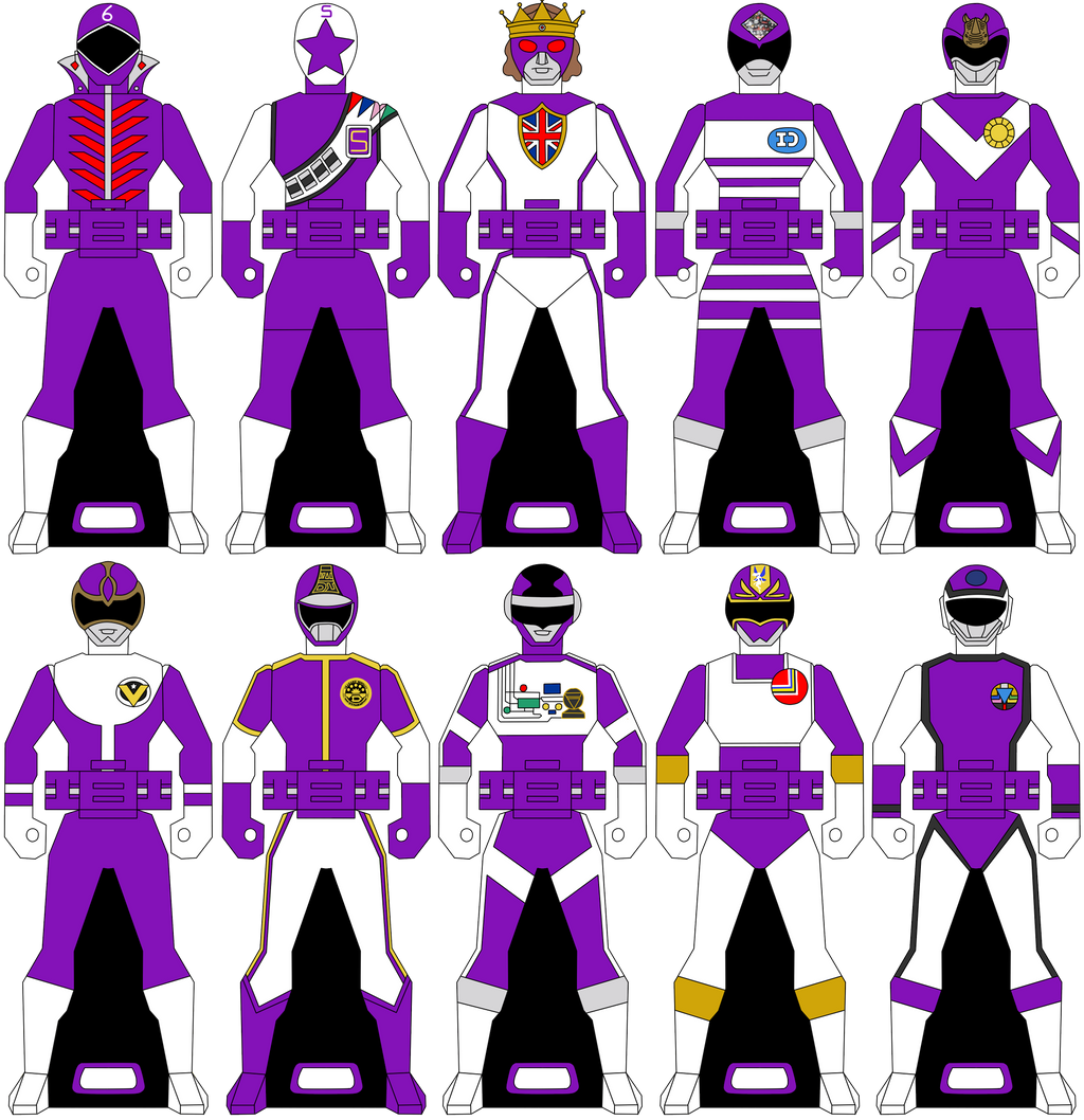 Violet/Purple Ranger/Gokai Keys: Part 1 by Iyuuga on DeviantArt