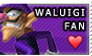 Waluigi Fan Love Stamp