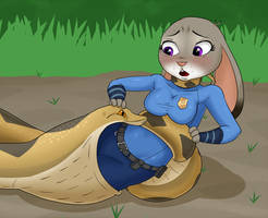 Judy and the snake.