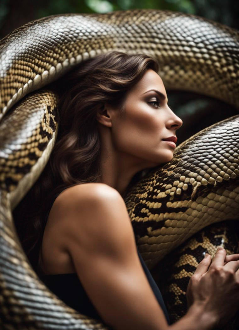 Python Constricting Person Attractive Woman Being Constricted by kaolumbia on DeviantArt
