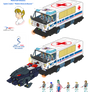 VHT-2A2 Spartas Isuzu SKW-733 Ambulance truck-B