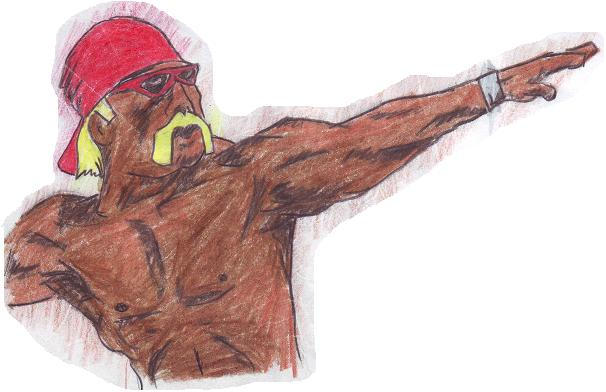 Hulk Hogan Pencil Drawing on DeviantArt
