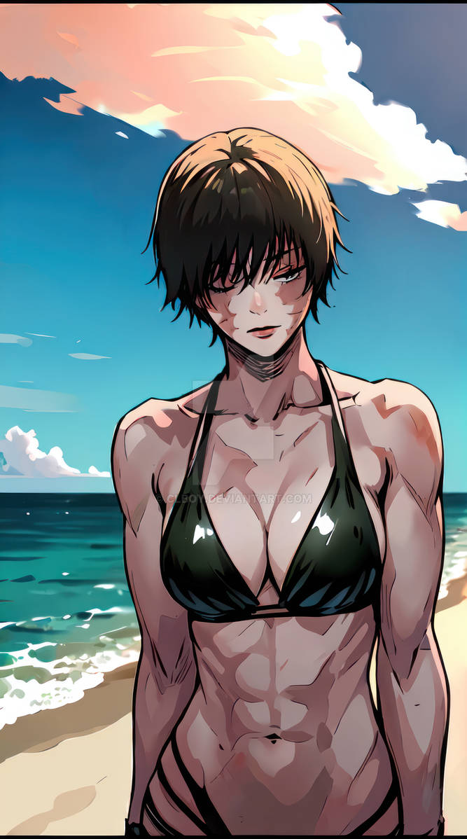 Maki Zenin Scars Jujutsu Kaisen Bikini by clboy on DeviantArt
