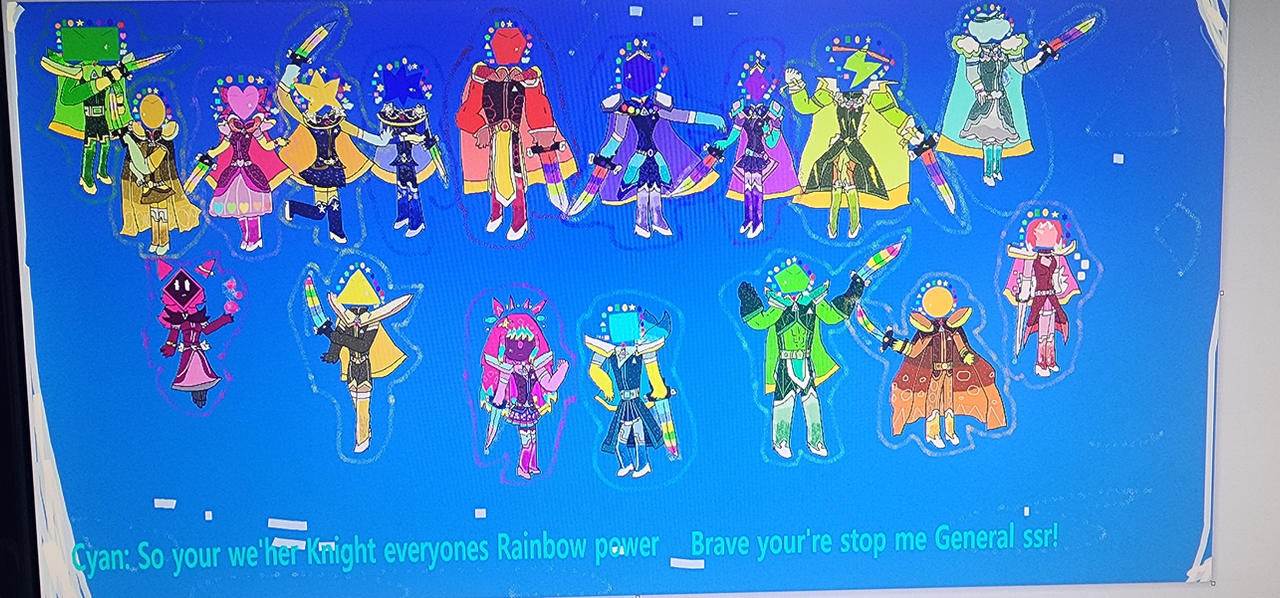 Find Rush Knight rainbows power the find rush by hp707454 on DeviantArt