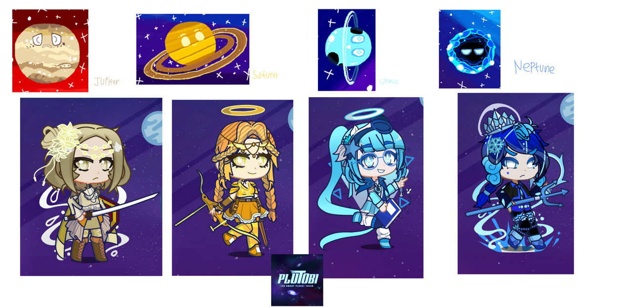 Outer planets planet and humans by hp707454 on DeviantArt