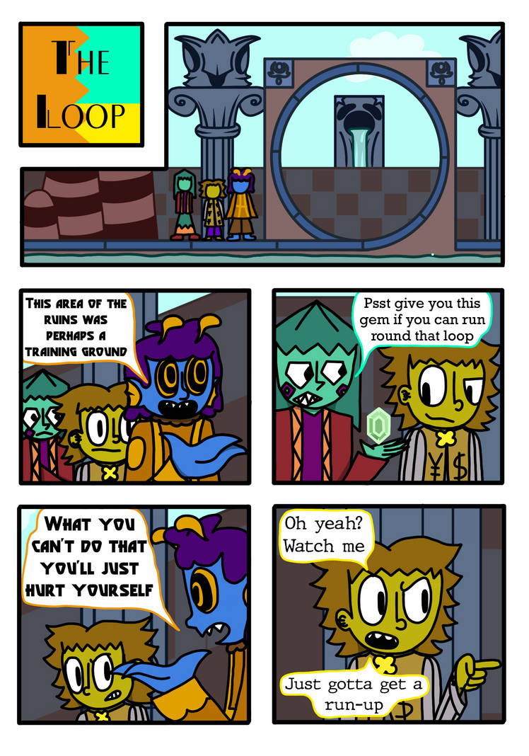 Mindloop Deviantart The Loop 1 by jumpyj3st3r on DeviantArt