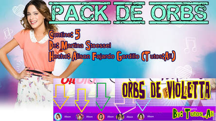 Pack de orbs de Martina Stoessel ( Violetta)