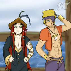 Pirate Boys on the High Seas~