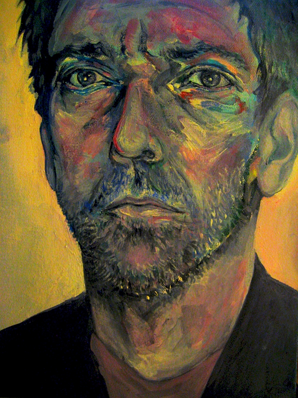 Portrait of Hugh Laurie