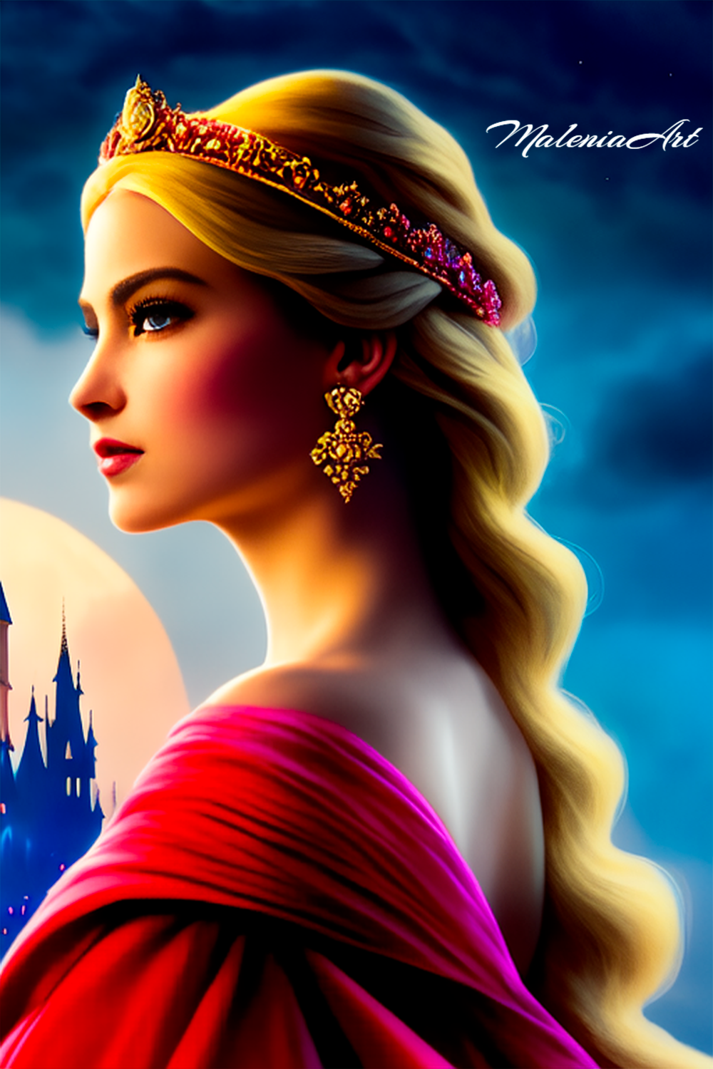 Disney Princess With Blonde Hairs by MaleniaArt on DeviantArt Disney Princess With Blonde Hairs by MaleniaArt on DeviantArt