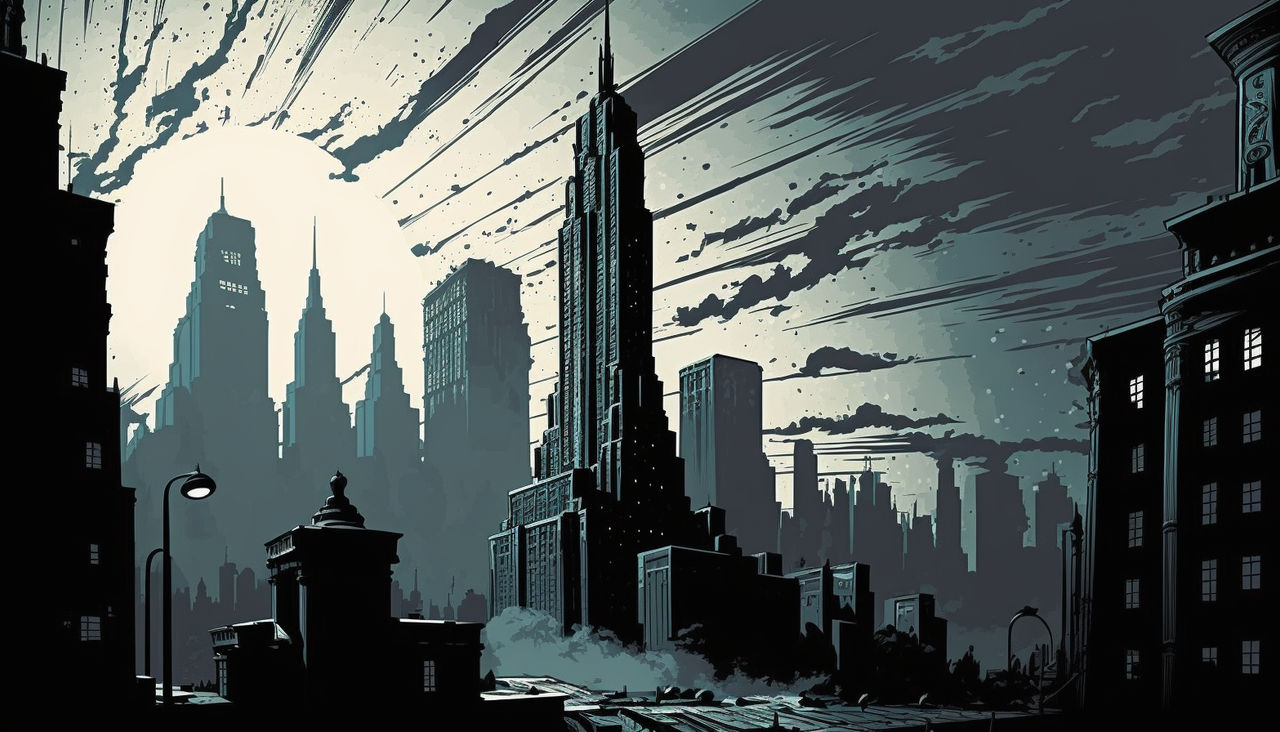 Gotham City by wonderlandartworks on DeviantArt