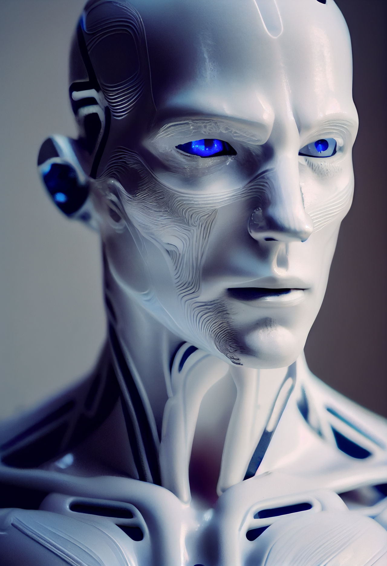 Almost Human by wonderlandartworks on DeviantArt