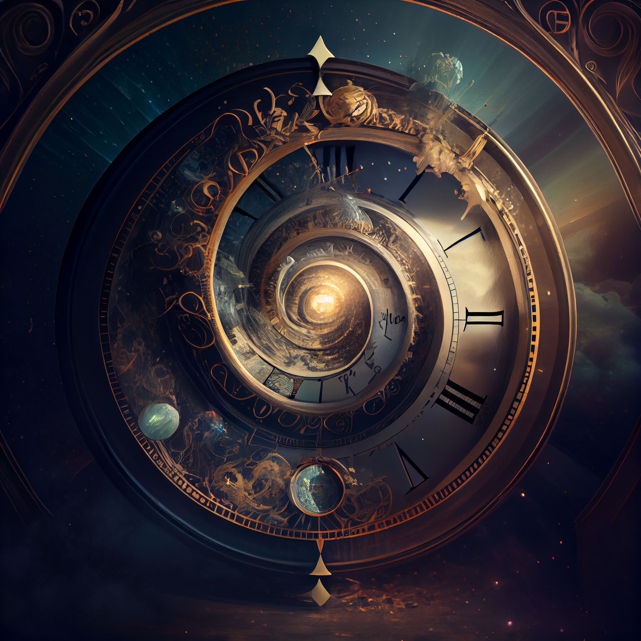 Infinite Time by wonderlandartworks on DeviantArt