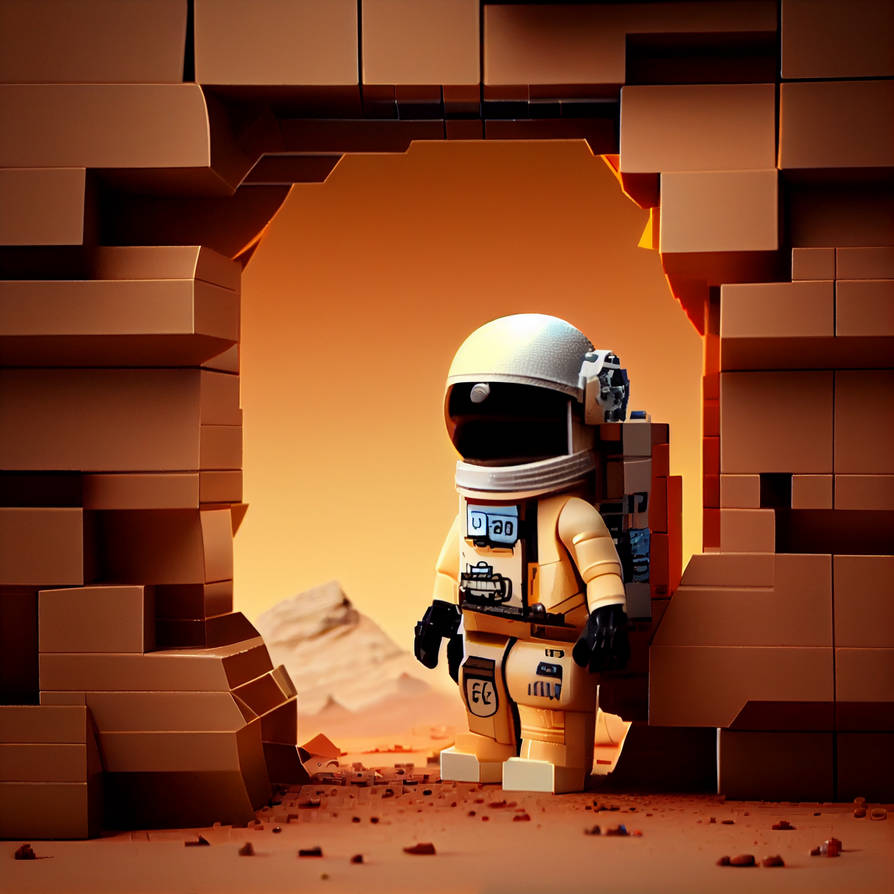 Lego Spaceman Rabbit Lego Spaceman by wonderlandartworks on DeviantArt