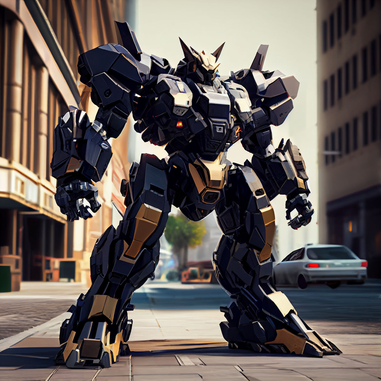 Anime Inspired Mecha Art by wonderlandartworks on DeviantArt