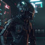 Cyberpunk video game character design