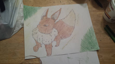 Eevee, with color