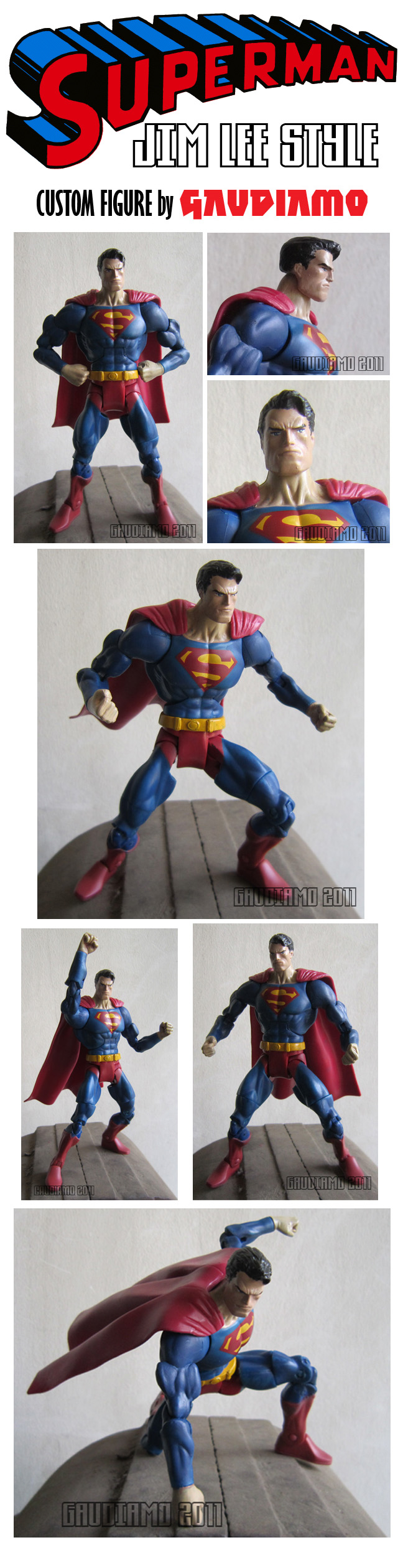 Superman custom figure