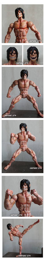 Attack on Titan: Eren Titan form custom figure