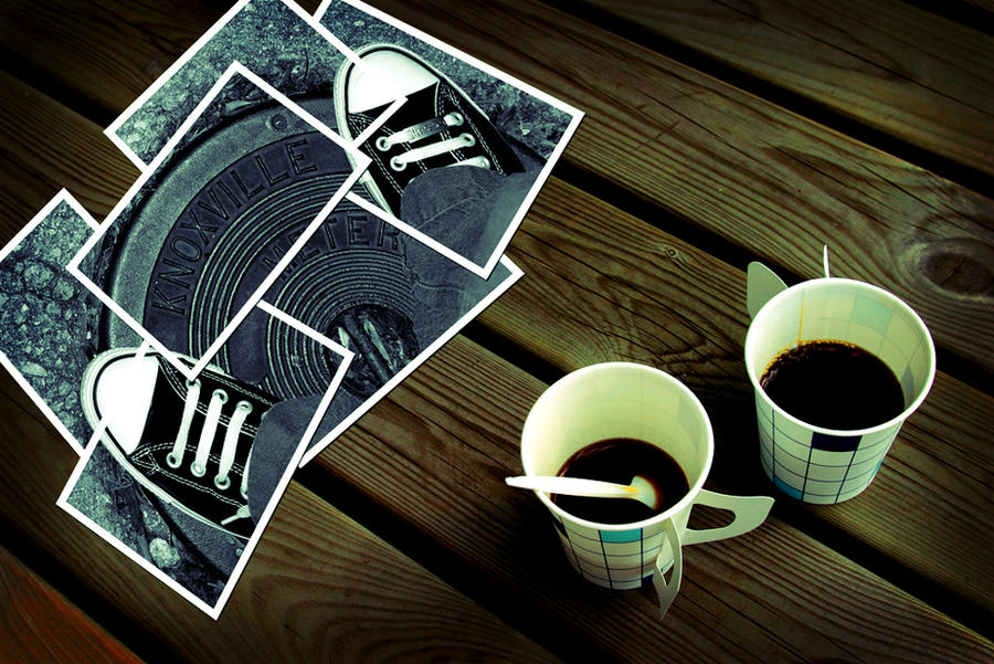 Converse Collage: Coffee Break